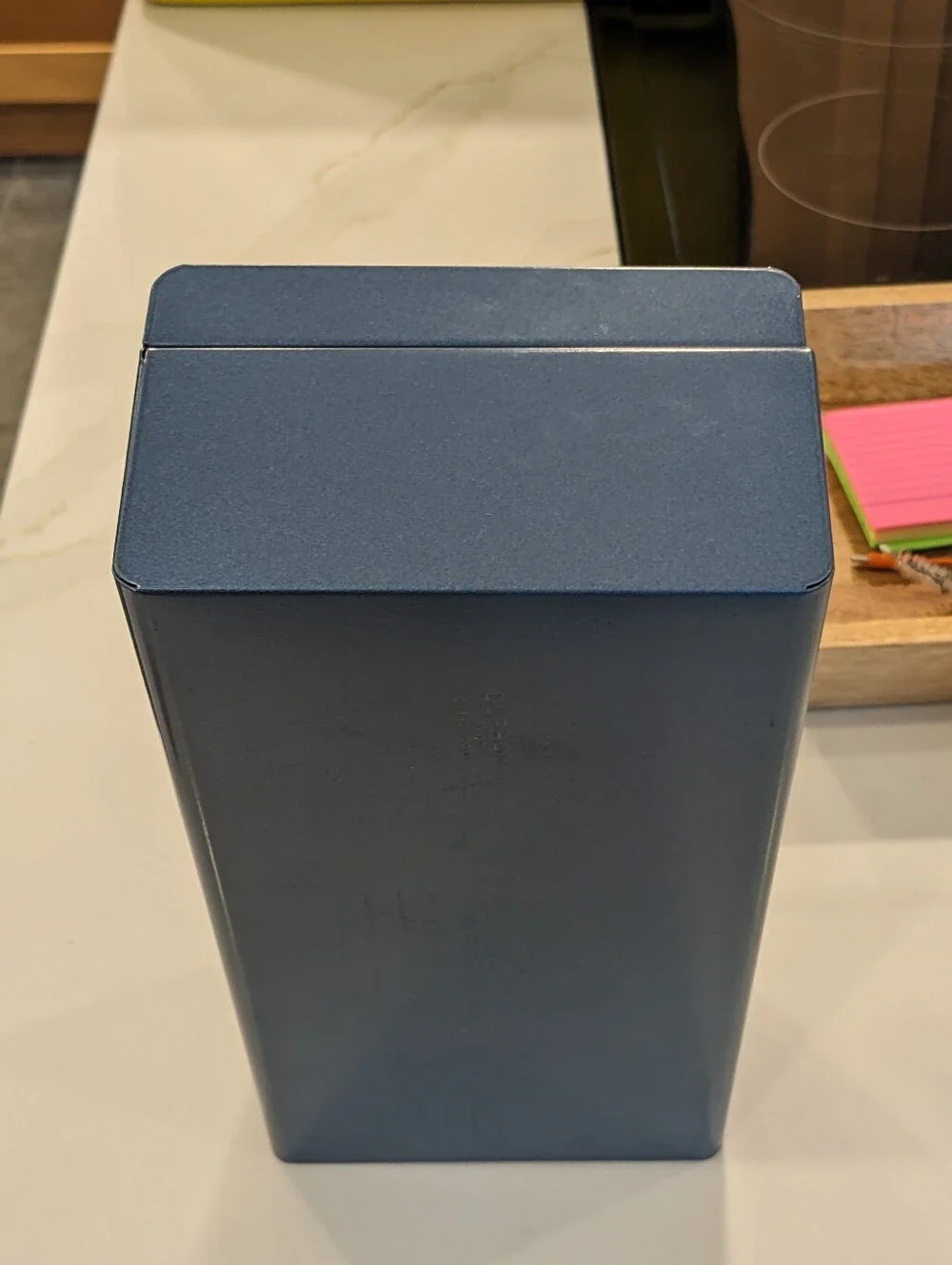 Vintage Lincoln National Life Metal Policy Document Box Durham Mfg 000 Lock